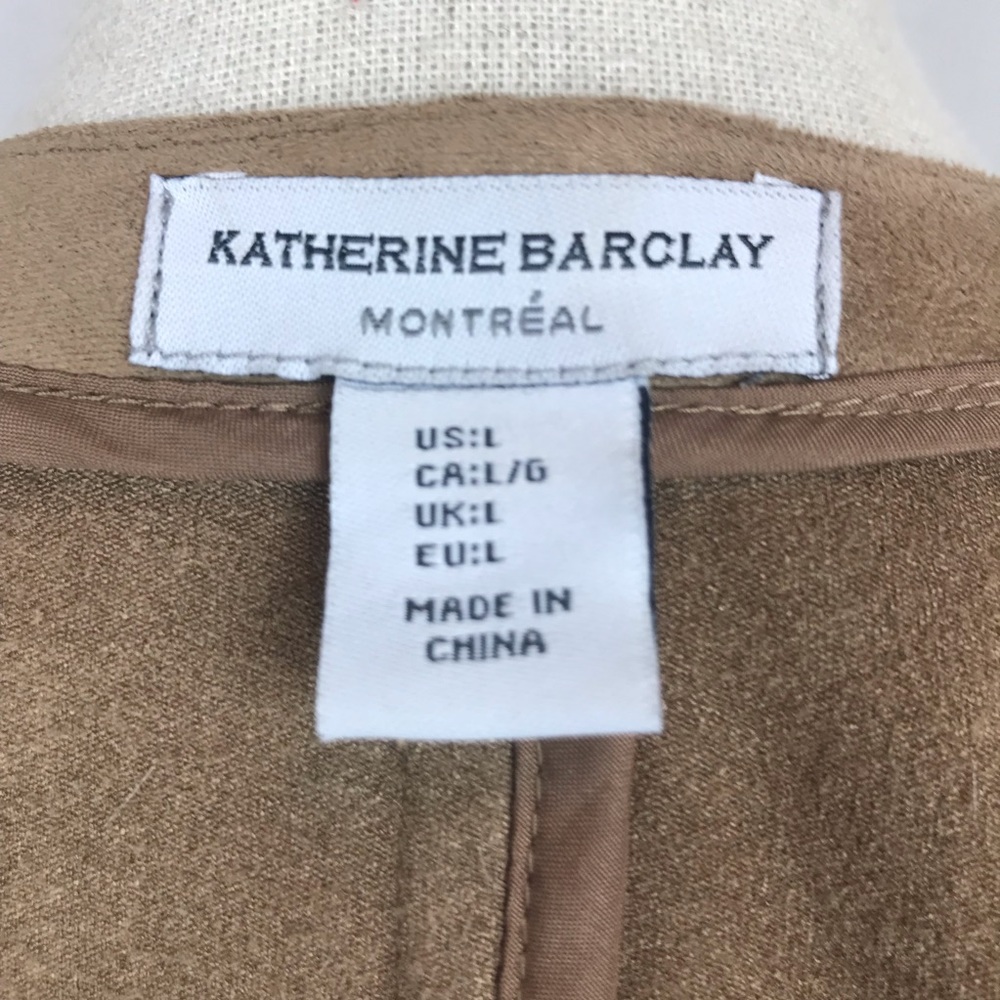 KATHERINE BARCLAY | Faux Suede Jacket - Picture 6 of 8